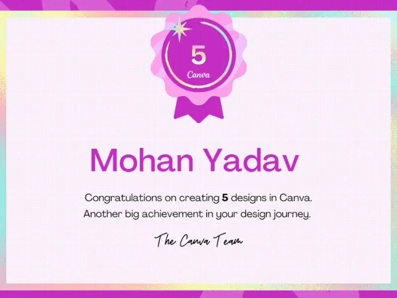 Canva Certificate